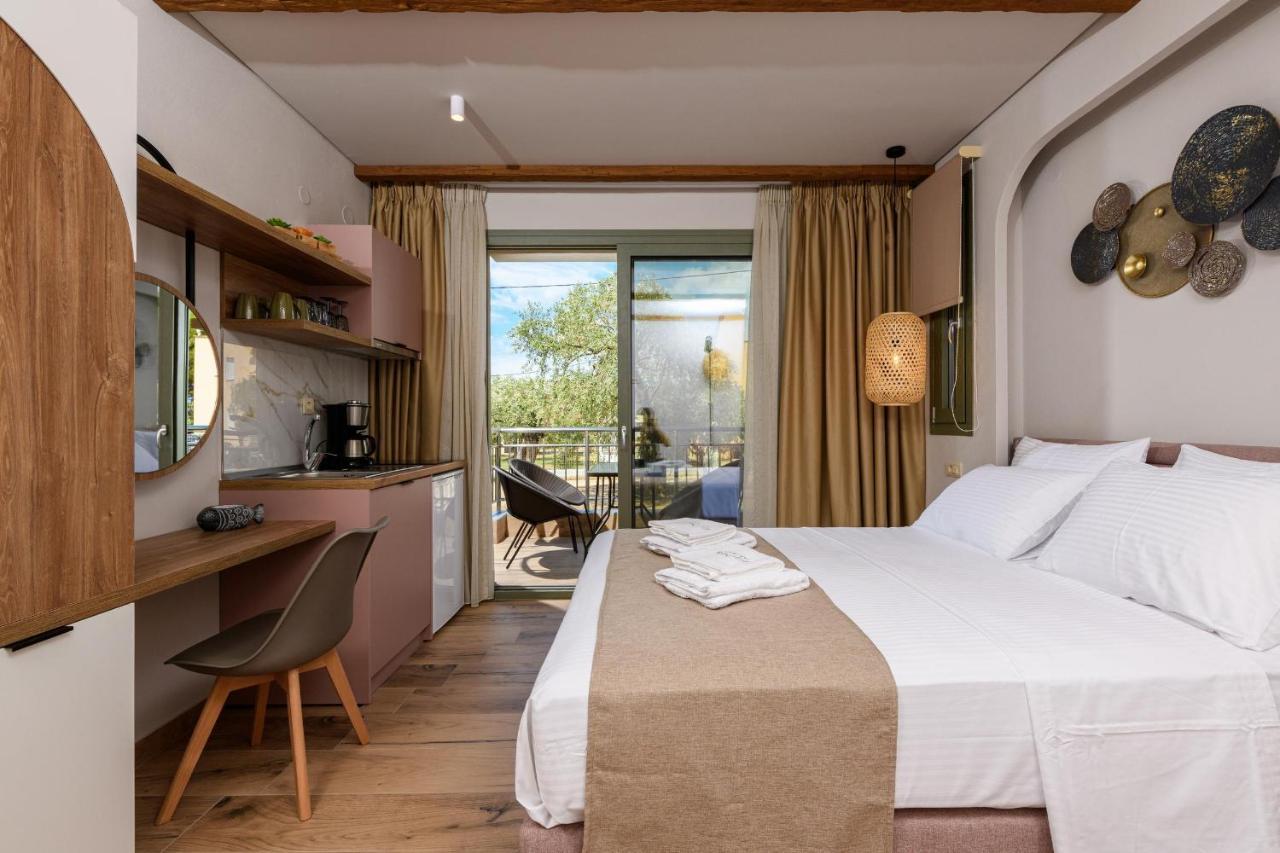 The Olive Land Hotel Ormos Prinou  Bagian luar foto