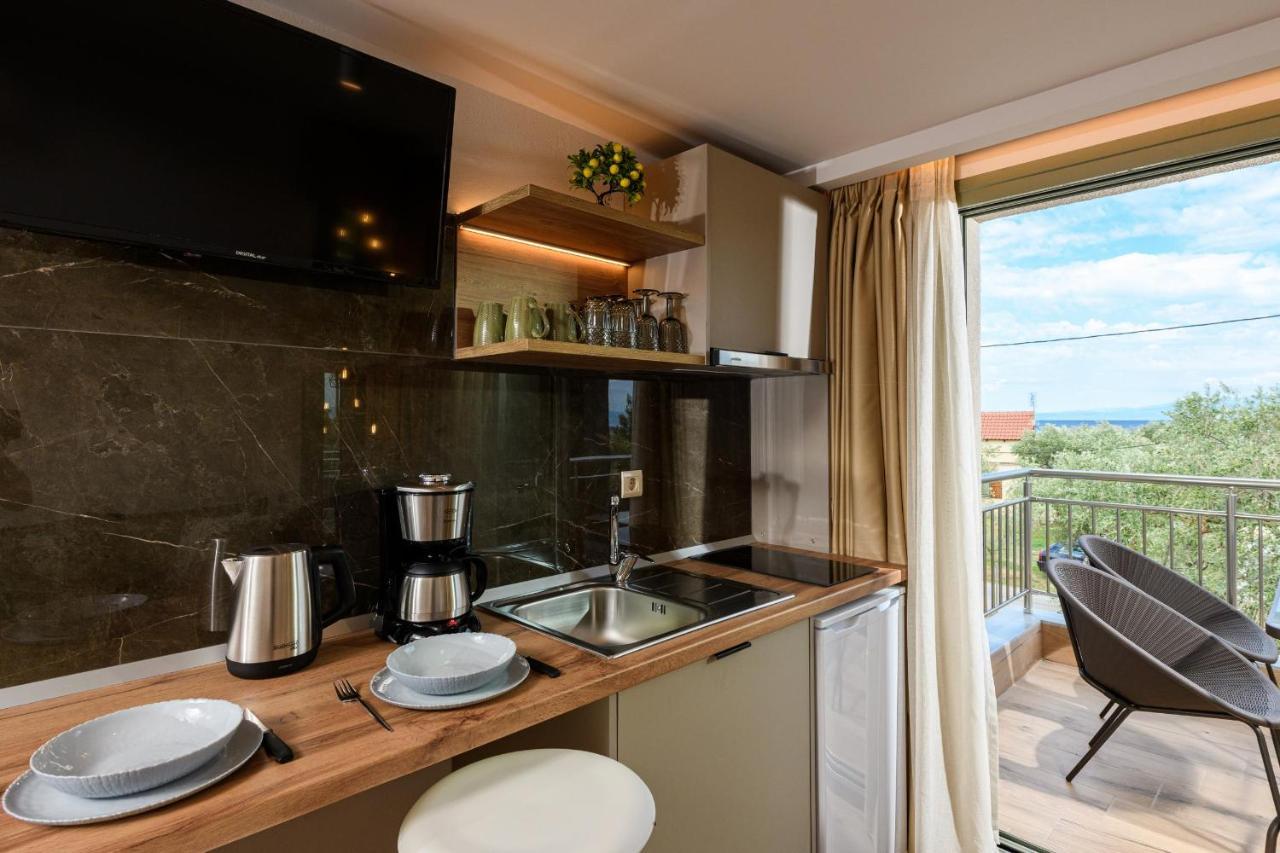 The Olive Land Hotel Ormos Prinou  Bagian luar foto
